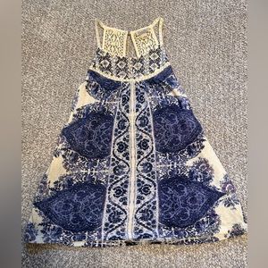 Lucky Brand tank top with lace straps